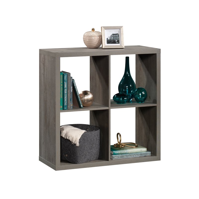 Better Homes & Gardens 4-Cube Storage Organizer, Rustic Gray