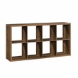 Sauder Miscellaneous Storage Engineered Wood 8-Cube Organizer in Rural Pine