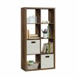 Sauder Miscellaneous Storage Engineered Wood 8-Cube Organizer in Rural Pine