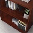 Sauder Affirm Engineered Wood 2-Shelf Bookcase in Classic Cherry