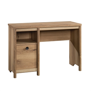 Sauder Dover Edge Transitional Engineered Wood Desk in Timber Oak