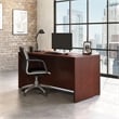 Sauder Affirm Transitional Engineered Wood Desk in Classic Cherry