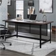 Sauder Briarbrook Transitional Engineered Wood Executive Desk in Oak