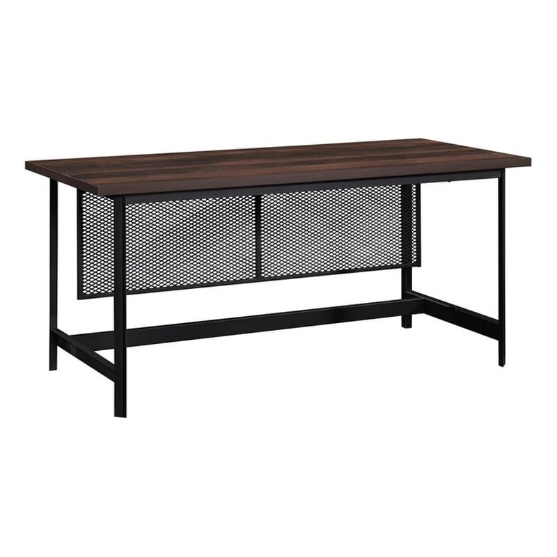 Sauder Briarbrook Transitional Engineered Wood Executive Desk in Oak