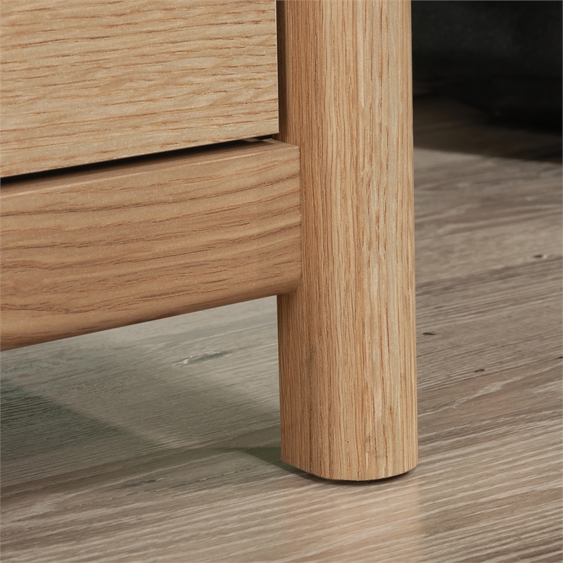 Sauder Dover Edge Engineered Wood Armoire in Timber Oak Finish