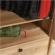 Sauder Dover Edge Engineered Wood Armoire in Timber Oak Finish