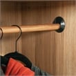 Sauder Dover Edge Engineered Wood Armoire in Timber Oak Finish