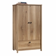 Sauder Dover Edge Engineered Wood Armoire in Timber Oak Finish