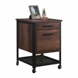 Sauder Briarbrook Engineered Wood and Metal Mobile File in Barrel Oak