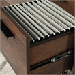 Sauder Briarbrook Engineered Wood and Metal Mobile File in Barrel Oak