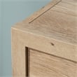 Sauder Pacific View Engineered Wood Metal and Plastic Dresser in Prime Oak