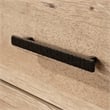 Sauder Pacific View Engineered Wood Metal and Plastic Dresser in Prime Oak