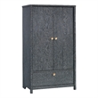 Sauder Dover Edge Engineered Wood Armoire in Denim Oak