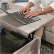 Sauder East Adara Engineered Wood Lift Top Coffee Table in Cascade Oak Finish