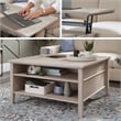 Sauder East Adara Engineered Wood Lift Top Coffee Table in Cascade Oak Finish