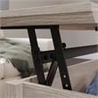 Sauder East Adara Engineered Wood Lift Top Coffee Table in Cascade Oak Finish