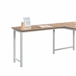 Sauder Bergen Circle Engineered Wood Desk Return 42