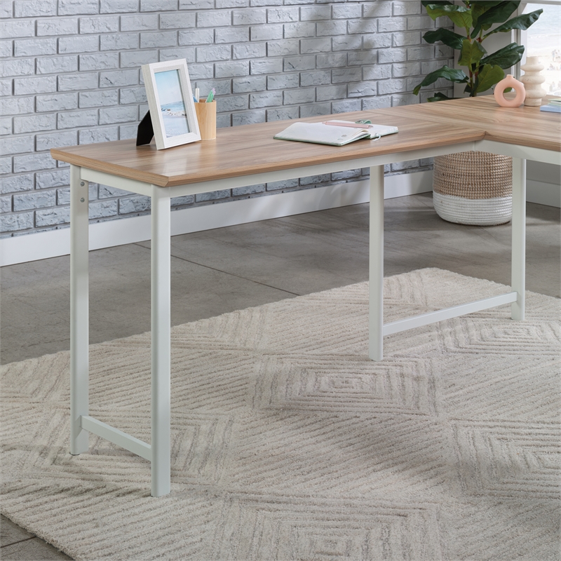 Sauder Bergen Circle Engineered Wood Desk Return 42