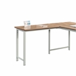 Sauder Bergen Circle Engineered Wood Desk Return 36