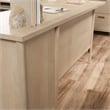 Sauder Whitaker Point Engineered Wood L-Desk in Natural Maple Finish