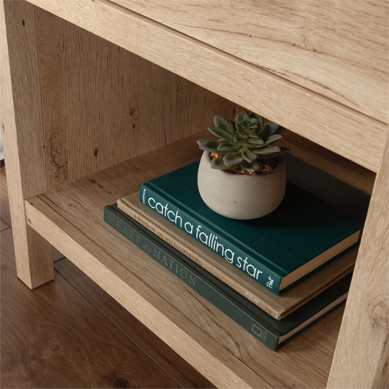 Sauder Pacific View Engineered Wood Night Stand in Prime Oak