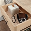 Sauder Pacific View Engineered Wood Night Stand in Prime Oak