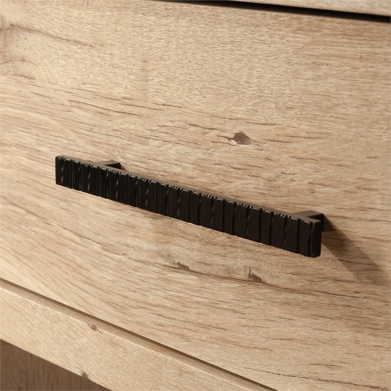 Sauder Pacific View Engineered Wood Night Stand in Prime Oak