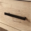 Sauder Pacific View Engineered Wood Night Stand in Prime Oak