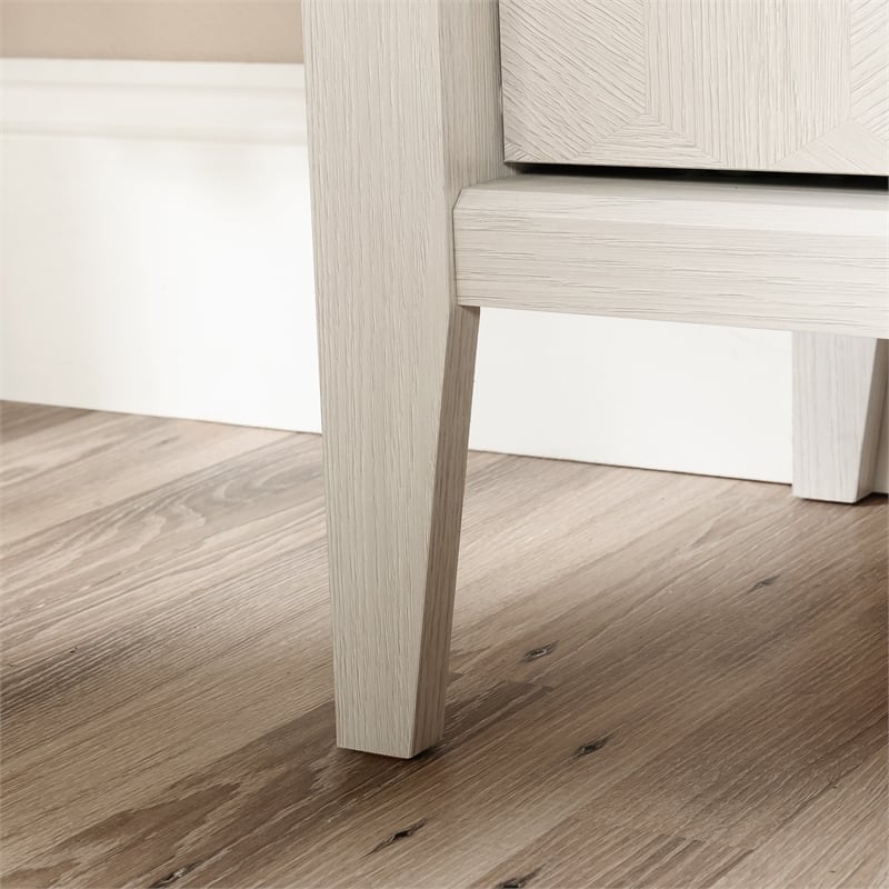 Sauder Larkin Ledge Engineered Wood Storage Cabinet in Glacier Oak Finish