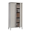Sauder Larkin Ledge Engineered Wood Storage Cabinet in Glacier Oak Finish