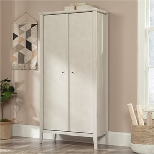 Sauder Larkin Ledge Engineered Wood Storage Cabinet in Glacier Oak Finish