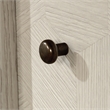 Sauder Larkin Ledge Engineered Wood Storage Cabinet in Glacier Oak Finish