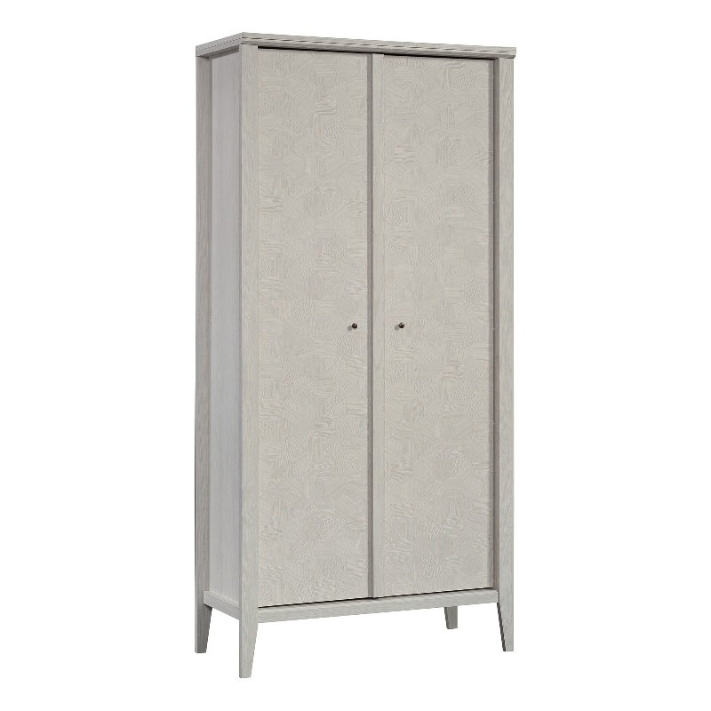 Sauder Wardrobe/Storage Cabinet, White Finish