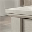 Sauder Larkin Ledge Engineered Wood and Metal Coffee Table in Glacier Oak