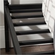 Sauder Cannery Bridge Metal Queen Platform Bed in Black Finish