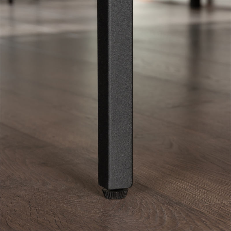 Sauder Cannery Bridge Metal Queen Platform Bed in Black Finish