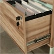 Sauder Bergen Circle Engineered Wood Lateral File in Kiln Acacia/Brown Finish