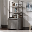 Sauder Manhattan Gate Engineered Wood Utility Hutch in Mystic Oak