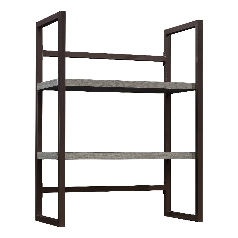 Sauder Manhattan Gate Engineered Wood Utility Hutch in Mystic Oak