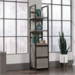 Sauder Manhattan Gate Engineered Wood Narrow Storage Tower in Mystic Oak