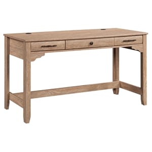Sauder Rollingwood Engineered Wood Writing Desk in Brushed Oak