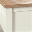 Sauder Cottage Road Engineered Wood Gaming Coffee Table in Soft White