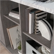 Sauder East Rock Engineered Wood Accent Storage in Ashen Oak