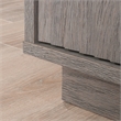 Sauder East Rock Engineered Wood Accent Storage in Ashen Oak