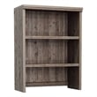Sauder Aspen Post Engineered Wood Library Hutch in Pebble Pine/Brown Finish