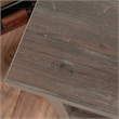 Sauder Aspen Post Engineered Wood Credenza in Pebble Pine/Brown