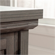Sauder Aspen Post Engineered Wood Credenza in Pebble Pine/Brown