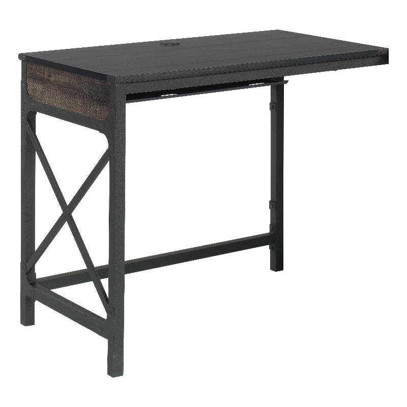 Sauder Foundry Road Engineered Wood/Metal 36