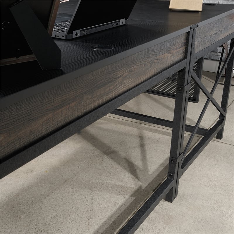 Sauder Foundry Road Engineered Wood/Metal 42