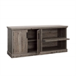 Sauder Aspen Post Engineered Wood Credenza in Pebble Pine/Brown Finish
